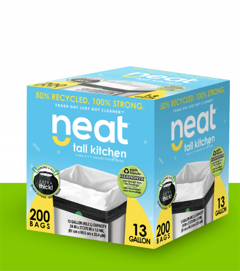 Neat Trash Bags 50 Recycled 100 Strong
