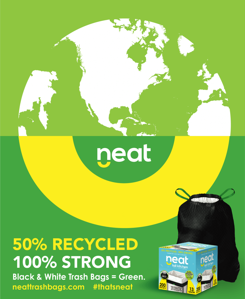 Neat Trash Bags 50 percent recycled
