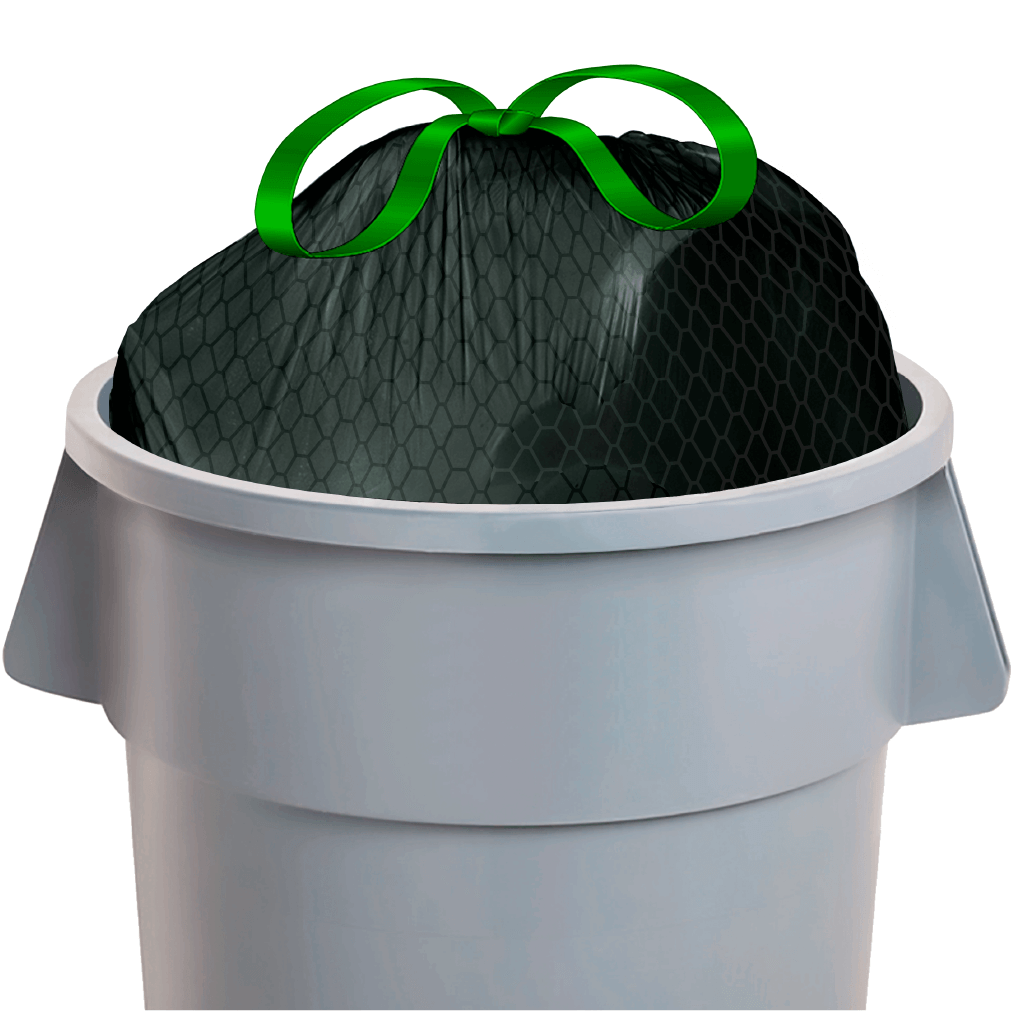 Neat_BAG_30 gallon black in garbage pail